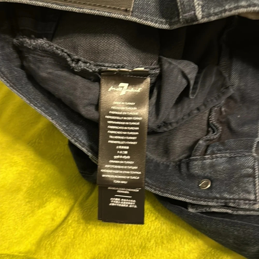 REVOLVE: 7 For All Mankind Easy Slim Jeans Sz 31 Color: Sunbeam - Picture 14 of 15